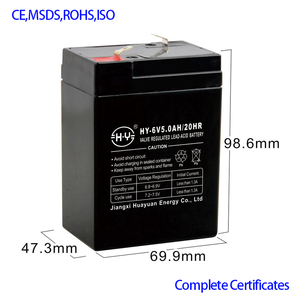 Высококачественная Заводская батарея <span class=keywords><strong>6v</strong></span> 4ah <span class=keywords><strong>6v</strong></span> 4.5ah 6v5ah свинцово-кислотная Батарея Vrla детская Автомобильная батарея - Product Image 2