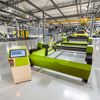 Machine de découpe laser fibre industrielle CNC à refroidissement par eau, nouvelle version compacte, écran tactile de contrôle XC3000, compatible AI/DXF/BMP pour tôles