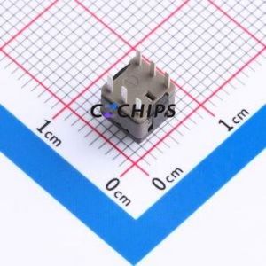 PS-6824DVA-6PL Push Button Switch Through hole Component (THT) Switch Self-Locking Rectangle Plunger 500mA 24V - Product Image 2