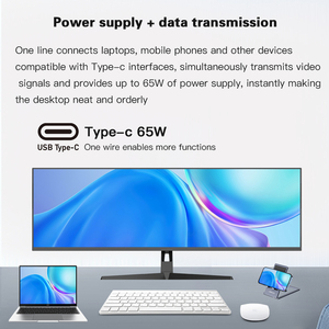 Monitor Curvo para Juegos de 49 Pulgadas 4K con Altavoz Integrado, Nuevo Diseño LED para PC de Escritorio, Frecuencia de Actualización de 165Hz, Compatible con OEM ODM - Product Image 6