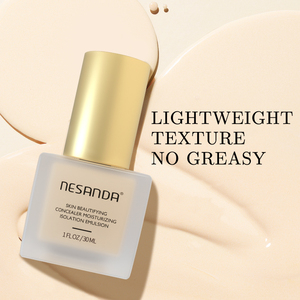 Nesanda 4 en 1 Fond de teint teinté hydratant Face Primer Color Corrector Skin Color Color Color Color/Ivory White Isolation Concealer OEM - Product Image 4