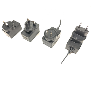 <span class=keywords><strong>Adaptateur</strong></span> de bloc d'alimentation détachable avec prises US, EU, UK, AU et têtes interchangeables AC/DC à verrouillage - Product Image 5