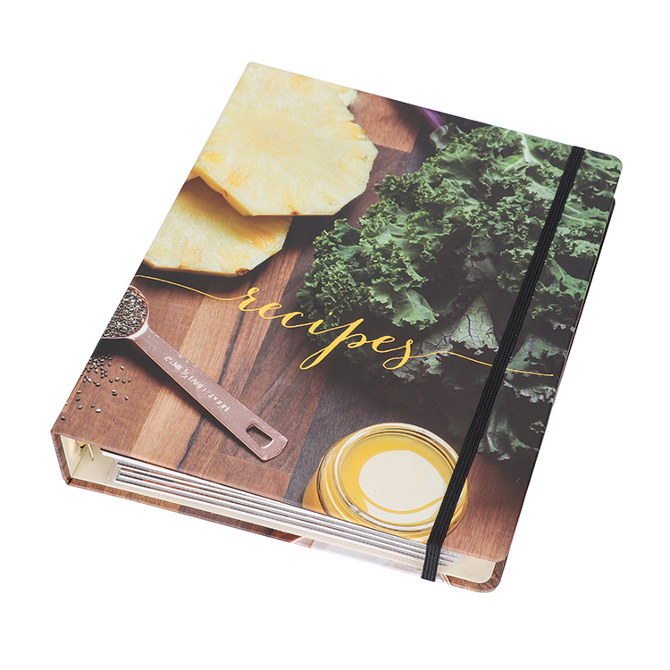 Индивидуальный модный дизайн блокнот в твердой обложке со спиральным переплетением