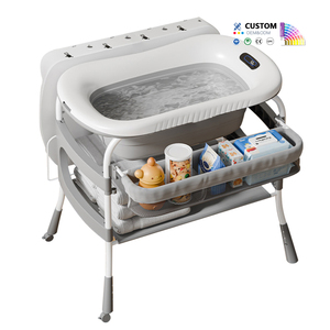 Fasciatoio Pieghevole Multifunzione 2-in-1 per Neonati: Cambio Pannolino e Massaggio per il Bagnetto - Product Image 2