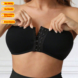 Soutien-gorge sans bretelles d'été pour femmes, ensemble de lingerie bralette <span class=keywords><strong>tube</strong></span>, brassières pour femme, hauts bandeau dos nu, sous-vêtements débardeur - Product Image 1
