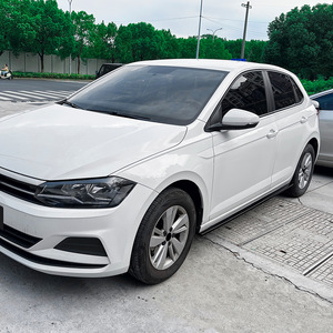 Volkswagen Polo MK6 Side Skirts Piano Black Carbon Fiber Texture ABS Body Kit 2018+ Car Modification - Product Image 3