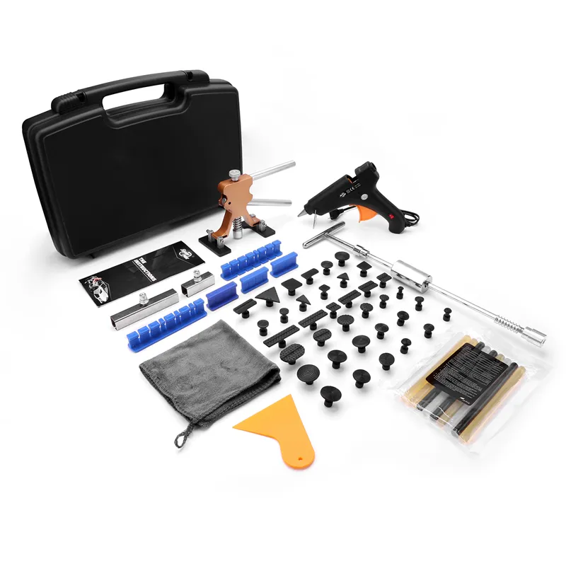 Hot Sale Pdr Tool T Bar Slider Hamer Toolbox Kit Auto Body Reparatie Tool Voor Auto Deuk Remover