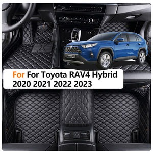 Alfombrillas de coche personalizadas nuevas para volante a la izquierda, impermeables, duraderas, para Toyota <span class=keywords><strong>RAV4</strong></span> Hybrid 2020 2021 2022 <span class=keywords><strong>2023</strong></span> - Product Image 3