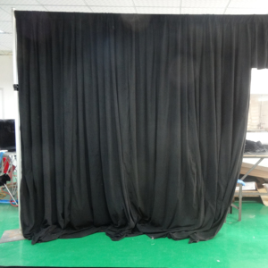 Portable wedding drapery <b>backdrop</b> <b>stand</b> aluminum pipe drape - Product Image 3