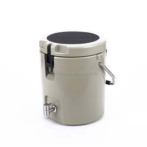 <span class=keywords><strong>Enfriador</strong></span> de Agua Rotomoldeado de Plástico Resistente de 8L con Grifo Redondo y Asa de Acero Inoxidable <span class=keywords><strong>para</strong></span> Exteriores - Product Image 6