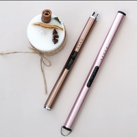 Kit d'entretien de bougies de luxe avec briquet à arc rechargeable USB, coupe-mèche, éteignoir et ensemble d'outils pour bougies, accessoires pour la maison, vente en gros