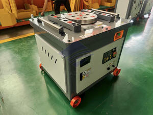 Máquina Dobladora de Barras de Acero al Carbono Semiautomática Pequeña y Conveniente de Venta Directa de Fábrica con Motor PLC y Engranaje - 310 kg - Product Image 3