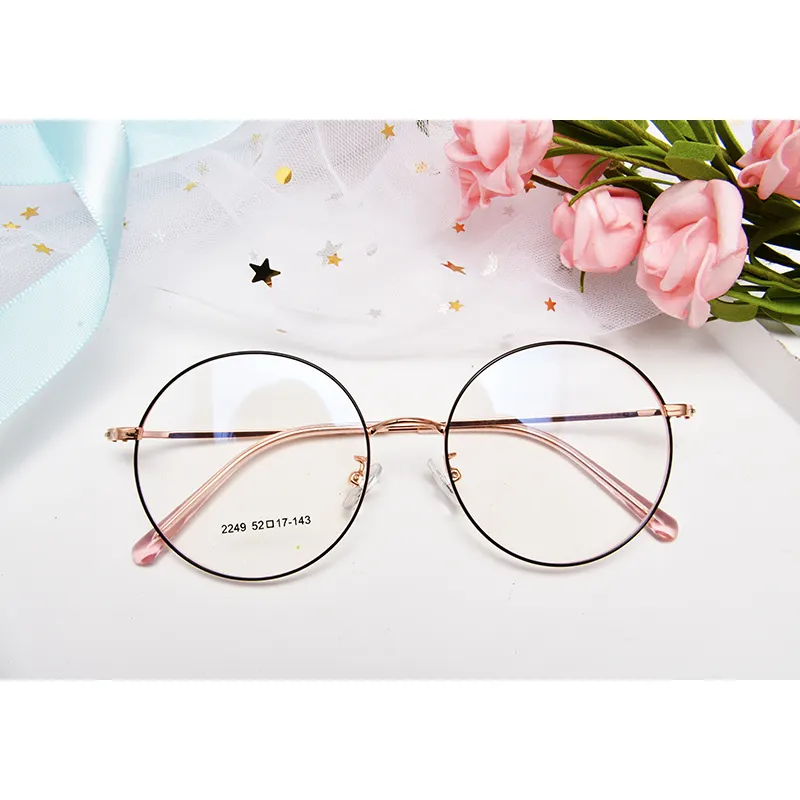Monture optique carrée 2021 Vintage, lunettes en métal, nouvelle collection