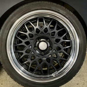 Nouvelles jantes de voiture de tourisme en aluminium haute performance 6061-T6 moulé, finition argentée, à déport profond, 4*100/5*114.3 PCD 20-35mm pour - Product Image 1