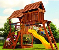 Équipements de terrain de jeux pour enfants, balançoires, trampoline, toboggans en plastique, pour intérieur et extérieur