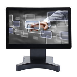 Monitor <span class=keywords><strong>de</strong></span> ordenador con pantalla táctil capacitiva Full HD para montaje en pared <span class=keywords><strong>de</strong></span> 18,5 pulgadas, pantalla IPS con ángulo <span class=keywords><strong>de</strong></span> visión alto <span class=keywords><strong>de</strong></span> 18,5 pulgadas, Monitor táctil HD - Product Image 1