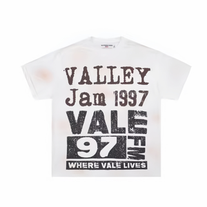 Camiseta de Algodón 320 Gsm para Hombre, con Estampado Gráfico Serigrafiado, Lavado Ácido, Corte Recto y Personalizada, Venta al por Mayor - Product Image 2