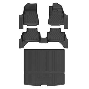 Ensemble complet antidérapant 5D TPE tapis de sol de voiture revêtement de cargaison pour <span class=keywords><strong>Volvo</strong></span> EX40 RHD SUV tapis de voiture repose-pieds tapis de coffre - Product Image 1