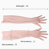 Brazo Artificial Realista al por Mayor para Accesorios de Crossdresser, Cosplay, Cubrir Cicatrices, Ocultar, 65CM de Largo, Suave y Amigable con la Piel
