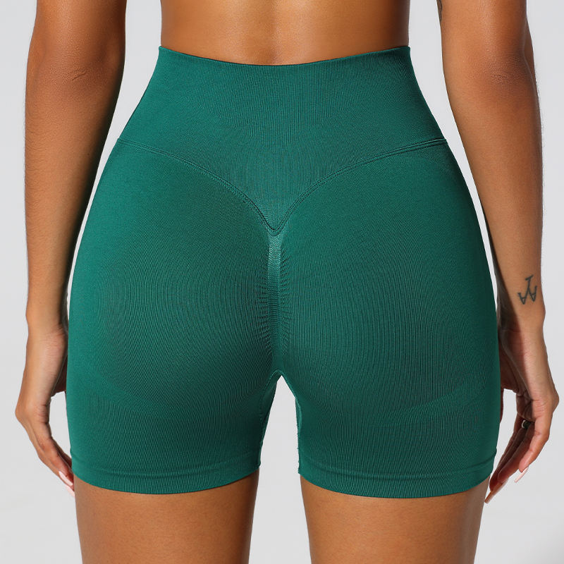 Pantalón corto verde arena