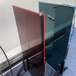 CdTeガラスフィルム透明10% 20% 30% 40% ソーラーパネルBipvソーラーパネルガラスファサード建築用 - Product Image 1