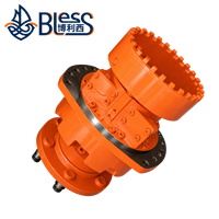 Moteur hydraulique à pistons radiaux HMCR6 820-920 Ml/r, vitesse nominale 91-102 tr/min, 40 MPa, 35 KW, montage sur boîtier arrière