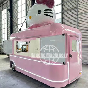 Camion de restauration mobile en acier inoxydable standard australien, cuisine complète pour snacks et glaces, garantie 2 ans, anti-rouille, prêt à être expédié - Product Image 1