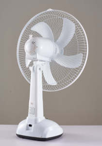 Ventilador Solar de 16 Pulgadas y 5 Aspas de Doble Velocidad con Panel Recargable, Regulación de Velocidad, AC220V, ABS, 15W, Venta Directa de Fábrica - Product Image 4