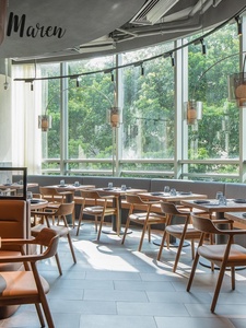 Muebles de Restaurante Modernos de Lujo, Diseño de Sofá, Asientos de Barra, Juego de Mesa de Café para Hotel, Comedor, Bar en Casa, Muebles Comerciales - Product Image 3