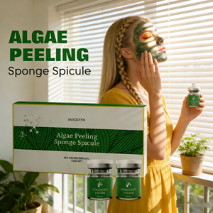 Kit de Traitement Professionnel Bio pour le Renouvellement de la Peau du Visage à Base d'Éponges Exfoliantes aux Algues et de Poudre de Spicules – Ingrédient Cosmétique - Product Image 3