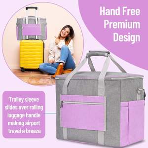 Muestra gratuita de bolsa de transporte universal para máquina de coser portátil con doble capa y gran capacidad - Product Image 3