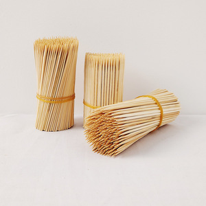 Giá sỉ, đóng thùng 3000 chiếc que xiên nướng tre tự nhiên, đường kính 2.5mm, dài 20cm - Product Image 2