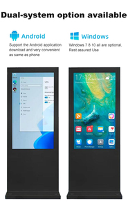 Affichage numérique extérieur IP65, écran LCD haute luminosité, affichage publicitaire lisible en plein soleil, affichage sur pied, <span class=keywords><strong>kiosque</strong></span> intelligent - Product Image 5