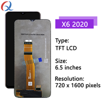 LCD de téléphone portable d'origine pour honour x6 2020 remplacement d'écran pour honour x6 lcd pantalla honour x6 2020 affichage