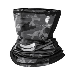 Yueli Cyclingbox Cycling Face Mask Ice <b>Silk</b> Camouflage Neck Gaiter For Men Women Outdoor Sports Protection - Product Image 1