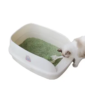 Экологически чистый кошачий наполнитель тофу в мешке для селекционера, быстро впитывающий влагу