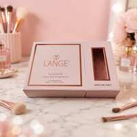 Boîte d'emballage magnétique rigide en carton de luxe pour cadeaux, avec emballage cadeau pliable, vente en gros