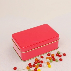 Rectangular Tinplate Metal Tin Can for Snacks Candies Chocolates <strong>Christmas</strong> Gifts Cookies <strong>Sweets</strong> - Product Image 2