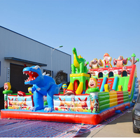 Toboggan gonflable écologique pour parc d'attractions, école, carnaval et location commerciale d'événements