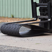 Tapis routiers ZSPE robustes 4x8 résistants à la déformation en HDPE pour la protection temporaire des routes boueuses
