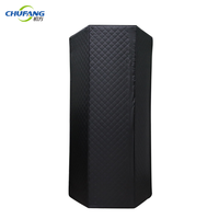Tenda Sauna Portabel Chufang 1-Orang Pemanas Inframerah Jauh Fungsi Uap Basah Terkontrol Komputer Spa Akrilik Modern Dalam Ruangan 1000W