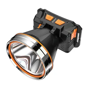 Waterproof USB Rechargeable Head Lamp outdoor Led Head Lamp Torch Headlamp for camping fishing