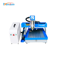 Router CNC 3 Axis Mini 4060 untuk Aluminium, PVC, PCB & Kayu, Kontrol Mach3, Spindle Tunggal