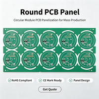 PCBA de Comunicación OEM, Superficie de Oro Duro, Placa PCB Multicapa de 1-64 Capas para Dispositivos Electrónicos