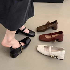 Zapatos de Tacón Ultra Alto de Moda para Mujer, Sandalias con Punta Abierta y Correa de Cuero Patentado para el Verano, Sexy para Discoteca - Product Image 2