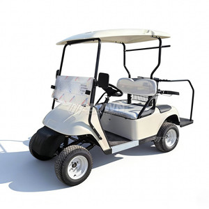 Voiturette de golf électrique de qualité supérieure, vente en gros, 4 roues, pour parcours de golf et club de campagne - Product Image 1