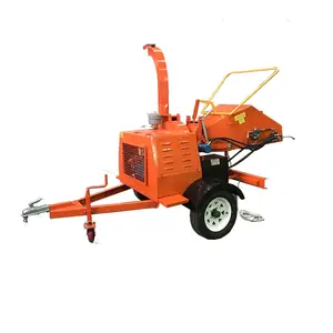 DWC-22 2024 mới nhất vòng các bản ghi vuông khối di động gỗ chipper với CE