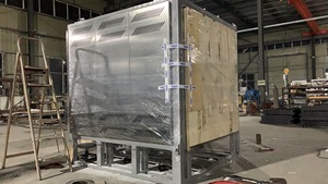 1700 Grad hochtemperatur-Tiegel-Ofen für Schmelzglas JNL-14K Übtür offener Typ Tiefbohrer - Product Image 2