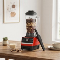 Blender Listrik Multifungsi Komersial Tugas Berat Rendah Kebisingan Kapasitas 2L 5+ Kecepatan Portabel untuk Penggunaan Dapur Hotel dan Rumah Tangga