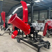 Nouvelle machine à hacher et à déchiqueter le foin Cyclone Cylinder avec moteur électrique multifonctionnel pour l'herbe, la paille et l'alimentation animale